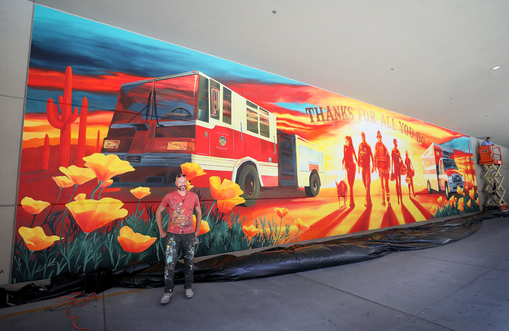 First Responder Mural, 2023